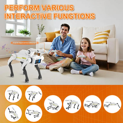 Intelligent AI RC Robot Dog Voice Dialogue APP Remote Control Programming Singing Dancing Machine Dog Kids Toys