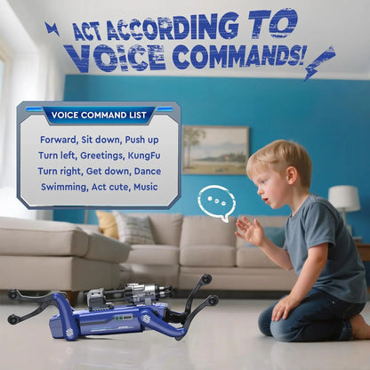 Intelligent AI RC Robot Dog Voice Dialogue APP Remote Control Programming Singing Dancing Machine Dog Kids Toys